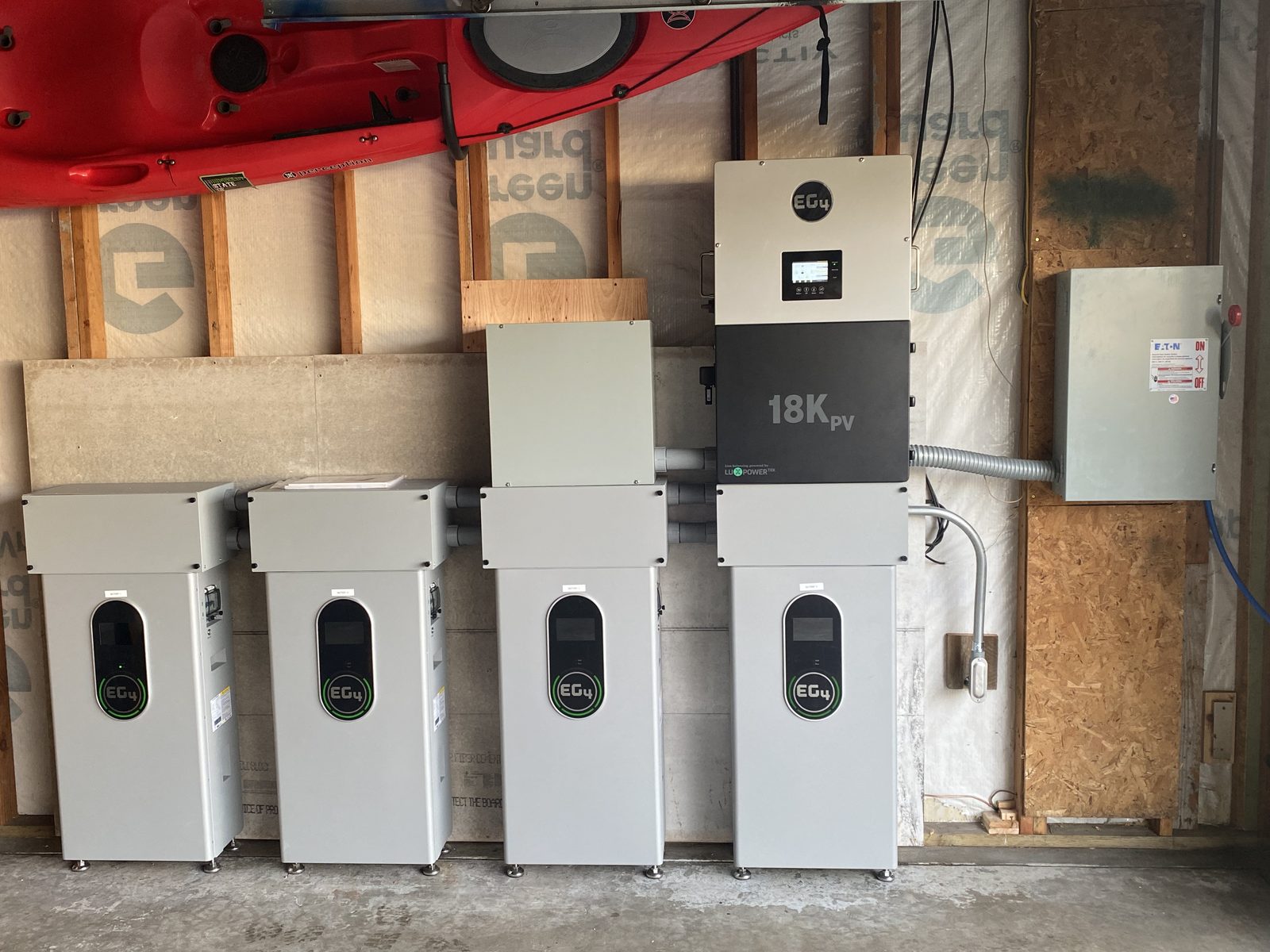 McKinleyville residence completed home battery installation